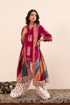 Unstitched 3 Piece Lawn Suit