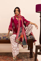 Unstitched 3 Piece Lawn Suit