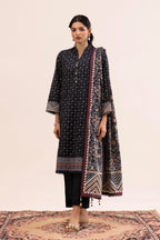 Unstitched 3 Piece Lawn Suit