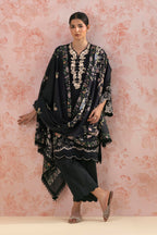 Unstitched Embroidered 3 Piece Lawn Suit