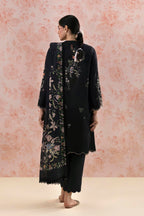 Unstitched Embroidered 3 Piece Lawn Suit