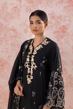 Unstitched Embroidered 3 Piece Lawn Suit