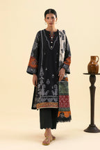 Unstitched Embroidered 3 Piece Lawn Suit