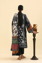 Unstitched Embroidered 3 Piece Lawn Suit