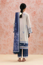 Unstitched Embroidered 3 Piece Lawn Suit