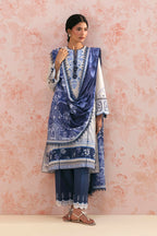 Unstitched Embroidered 3 Piece Lawn Suit