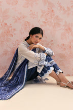 Unstitched Embroidered 3 Piece Lawn Suit