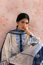 Unstitched Embroidered 3 Piece Lawn Suit
