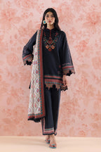 Unstitched Embroidered 3 Piece Lawn Suit