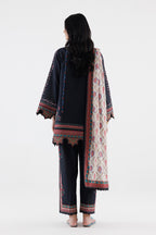 Unstitched Embroidered 3 Piece Lawn Suit