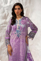 Unstitched 3 Piece Lawn Suit