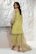 Unstitched 3 Piece Woven Net Suit