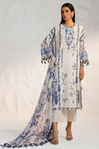 Unstitched 3 Piece Lawn Suit
