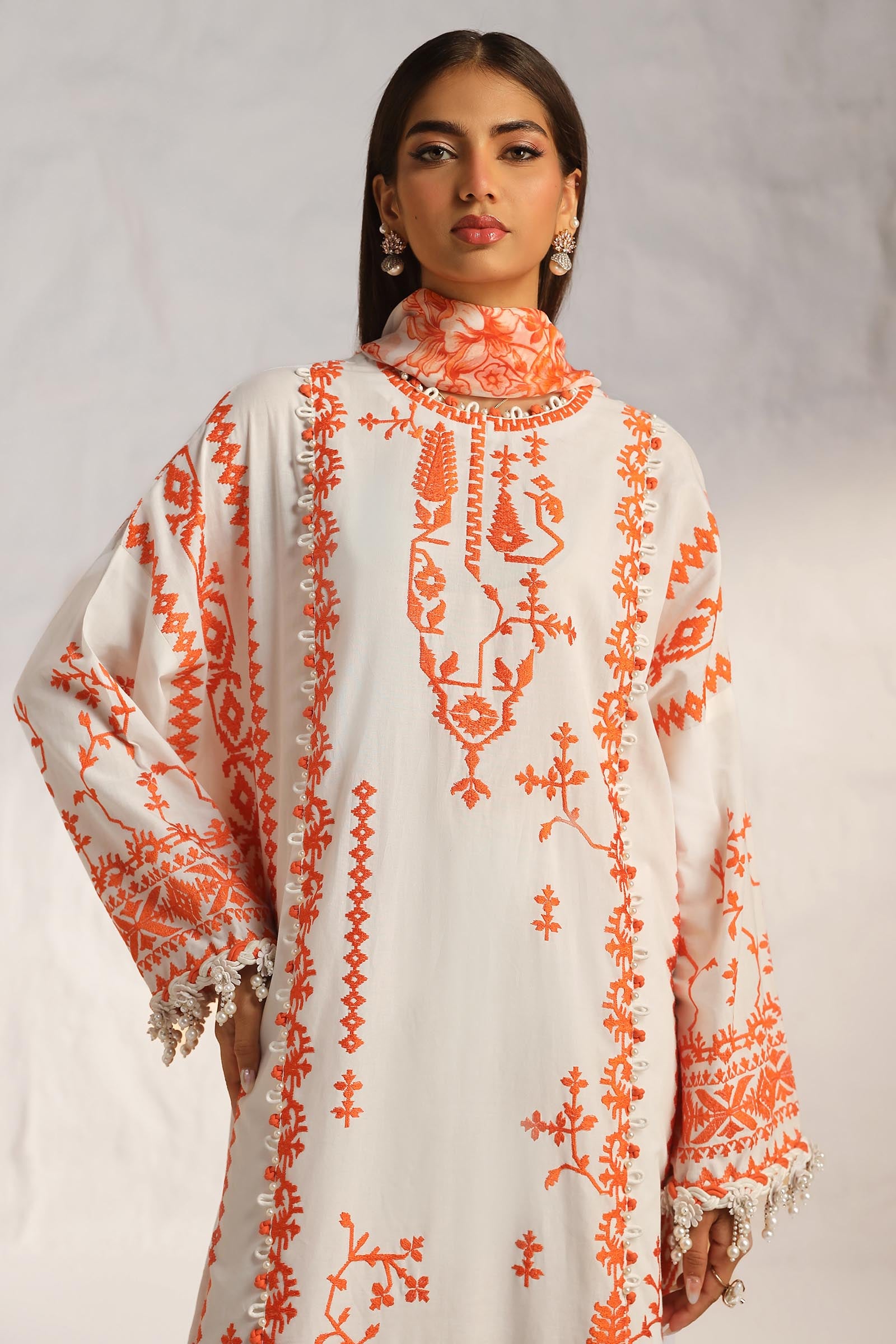 Unstitched 3 Piece Lawn Suit