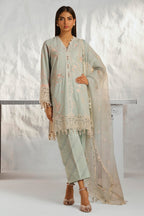 Unstitched 3 Piece Lawn Suit