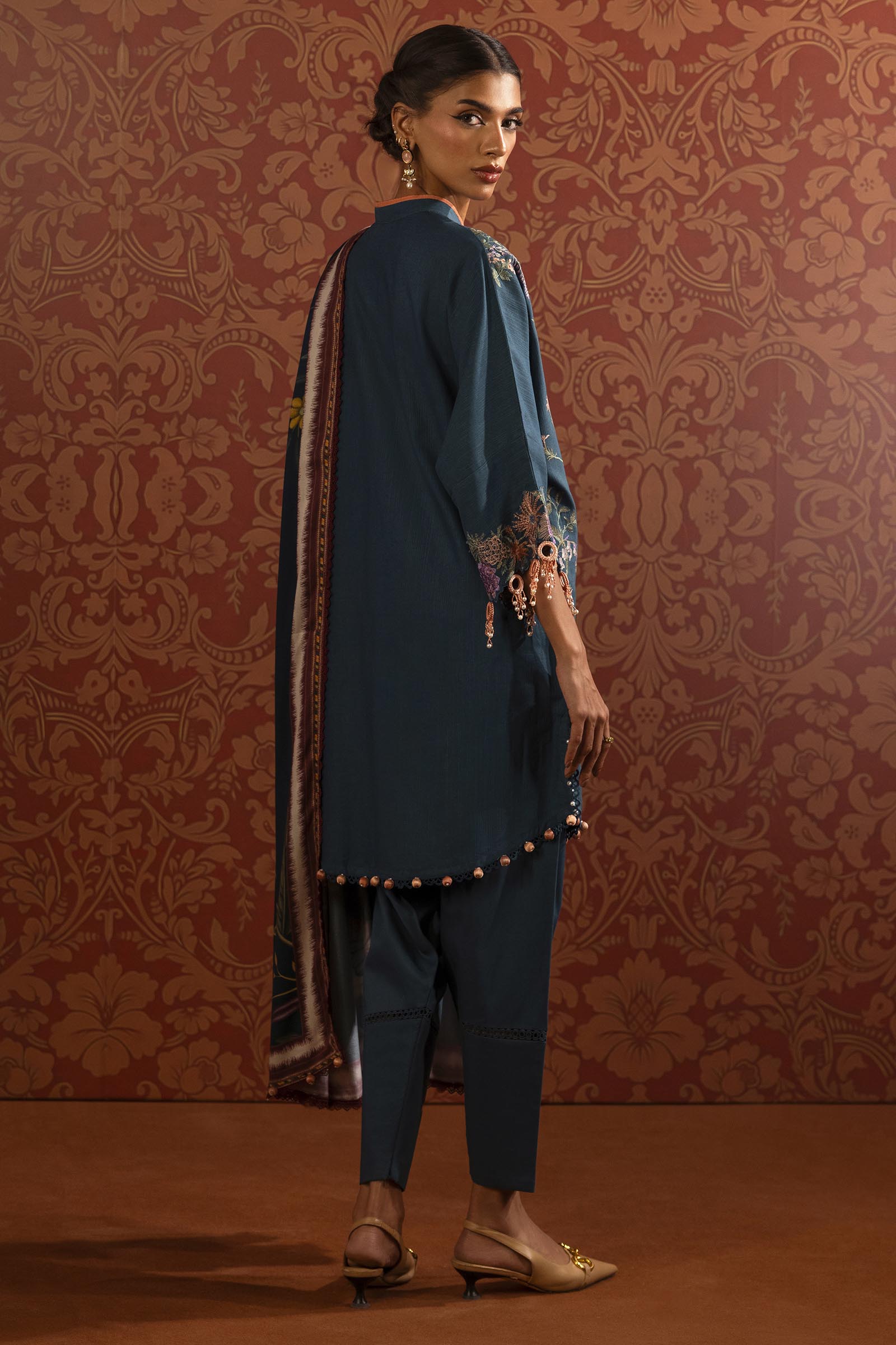 Unstitched 3 Piece Slub Suit