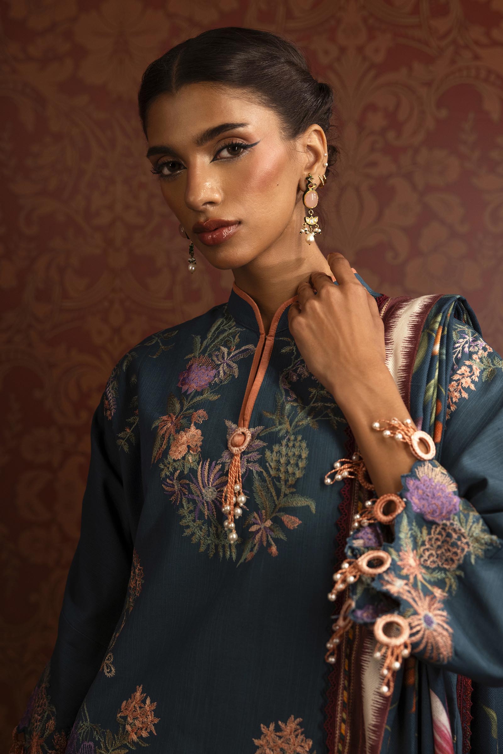 Unstitched 3 Piece Slub Suit