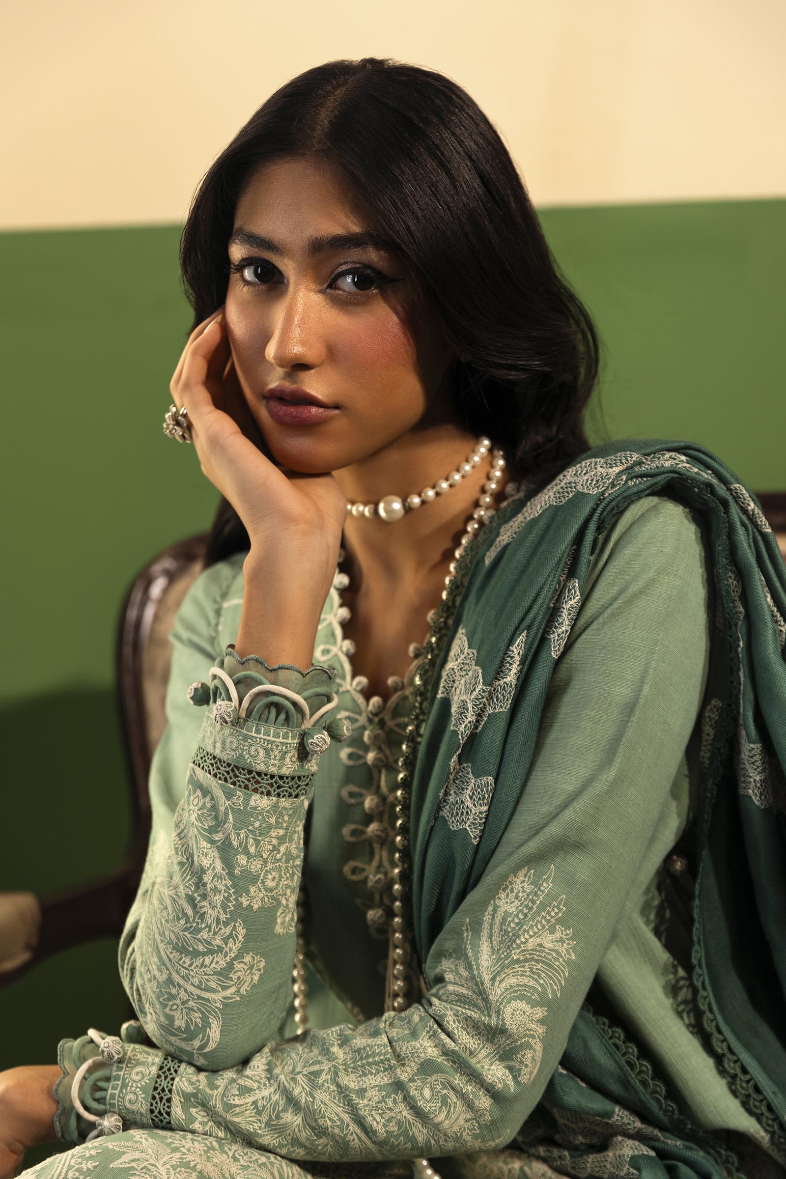 Unstitched 3 Piece Slub Suit