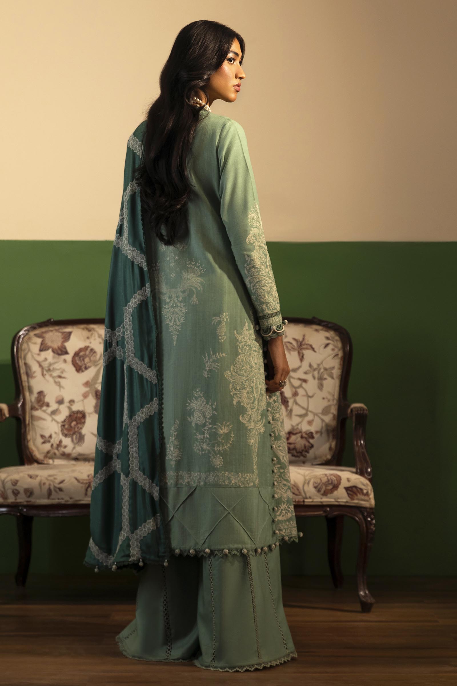 Unstitched 3 Piece Slub Suit