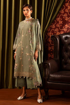 Unstitched 3 Piece Slub Suit