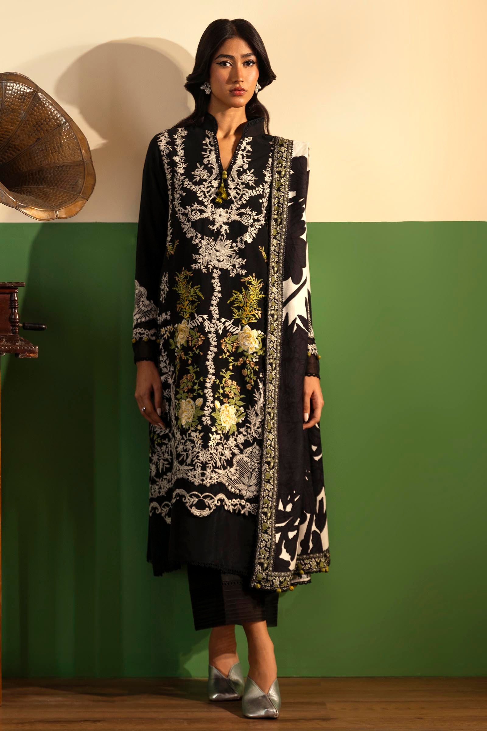 Unstitched 3 Piece Slub Suit