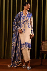 Unstitched Winter Linen 3 Piece Suit