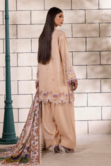 Unstitched 3 Piece Lawn Suit