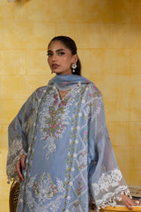 Unstitched 3 Piece Lawn Suit