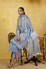 Unstitched 3 Piece Lawn Suit