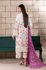 Unstitched 3 Piece Lawn Suit