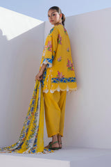 Unstitched Lawn 3 Piece Suit