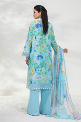 Unstitched Lawn 3 Piece Suit