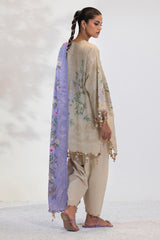 Unstitched Lawn 3 Piece Suit