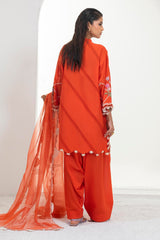 Unstitched Lawn 3 Piece Suit