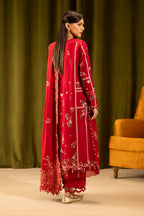 Unstitched Slub Muzlin 3 Piece Suit