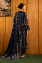Unstitched Slub Muzlin 3 Piece Suit