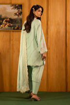 Unstitched Slub Muzlin 3 Piece Suit