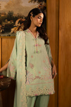 Unstitched Slub Muzlin 3 Piece Suit