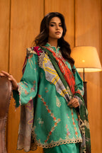 Unstitched Slub Muzlin 3 Piece Suit