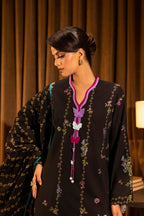 Unstitched Linen Muzlin 3 Piece Suit