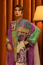 Unstitched Linen Muzlin 3 Piece Suit