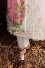 Unstitched Muzlin Lawn 3 Piece Suit