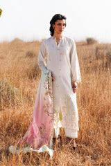 Unstitched Muzlin Lawn 3 Piece Suit