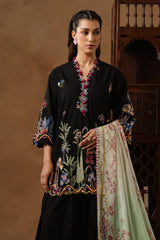 Unstitched Muzlin Lawn 3 Piece Suit