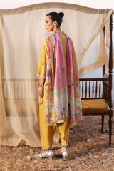 Unstitched Muzlin Lawn 3 Piece Suit