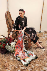 Unstitched Muzlin Lawn 3 Piece Suit