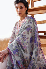 Unstitched Muzlin Lawn 3 Piece Suit