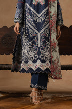 Unstitched Muzlin Lawn 3 Piece Suit