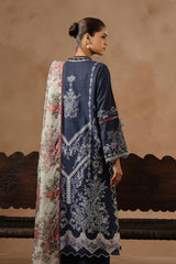 Unstitched Muzlin Lawn 3 Piece Suit