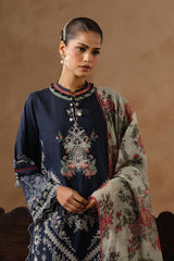 Unstitched Muzlin Lawn 3 Piece Suit